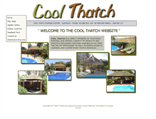 Tablet Screenshot of coolthatch.com.au